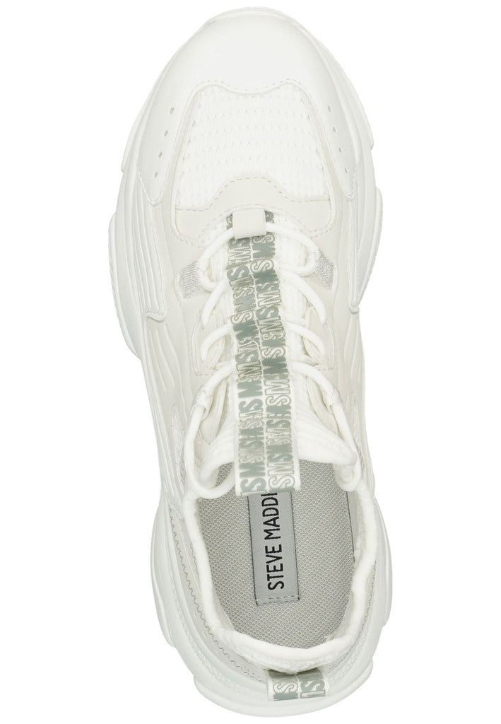 Steve Madden Sneaker Lederimitat/Textil Weiß
