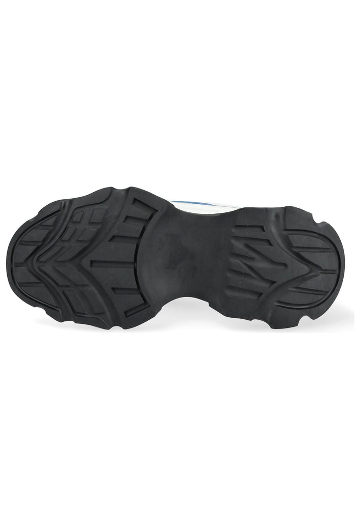 Steve Madden Sneaker Lederimitat/Textil Weiß/Blau