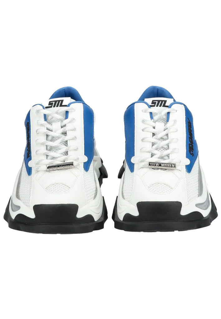 Steve Madden Sneaker Lederimitat/Textil Weiß/Blau