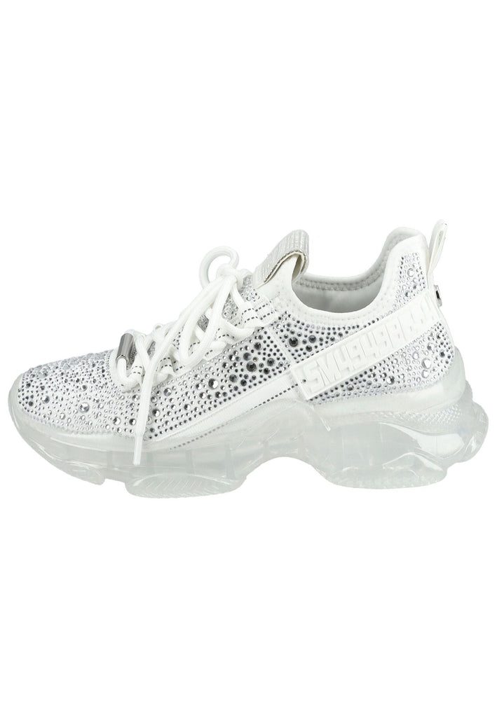 Steve Madden Sneaker Lederimitat/Textil Weiß Kombi