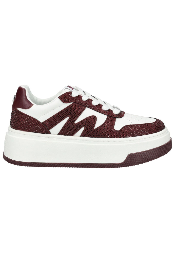 Steve Madden Sneaker Lederimitat/Textil Weiß/Rot