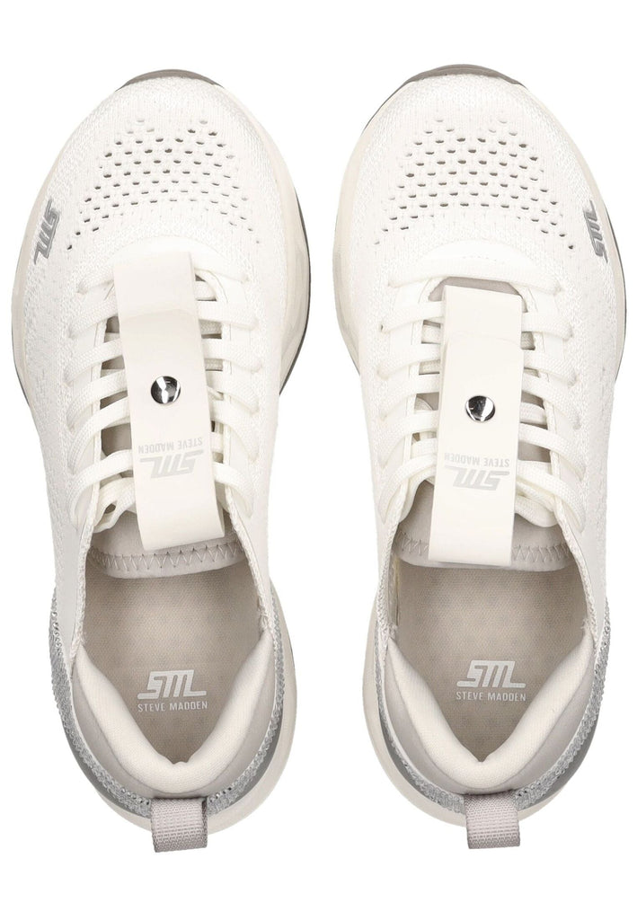 Steve Madden Sneaker Mesh Weiß/Silber