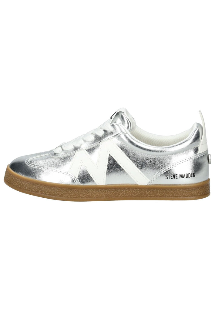 Sneaker Steve Madden Sneaker Lederimitat Silber