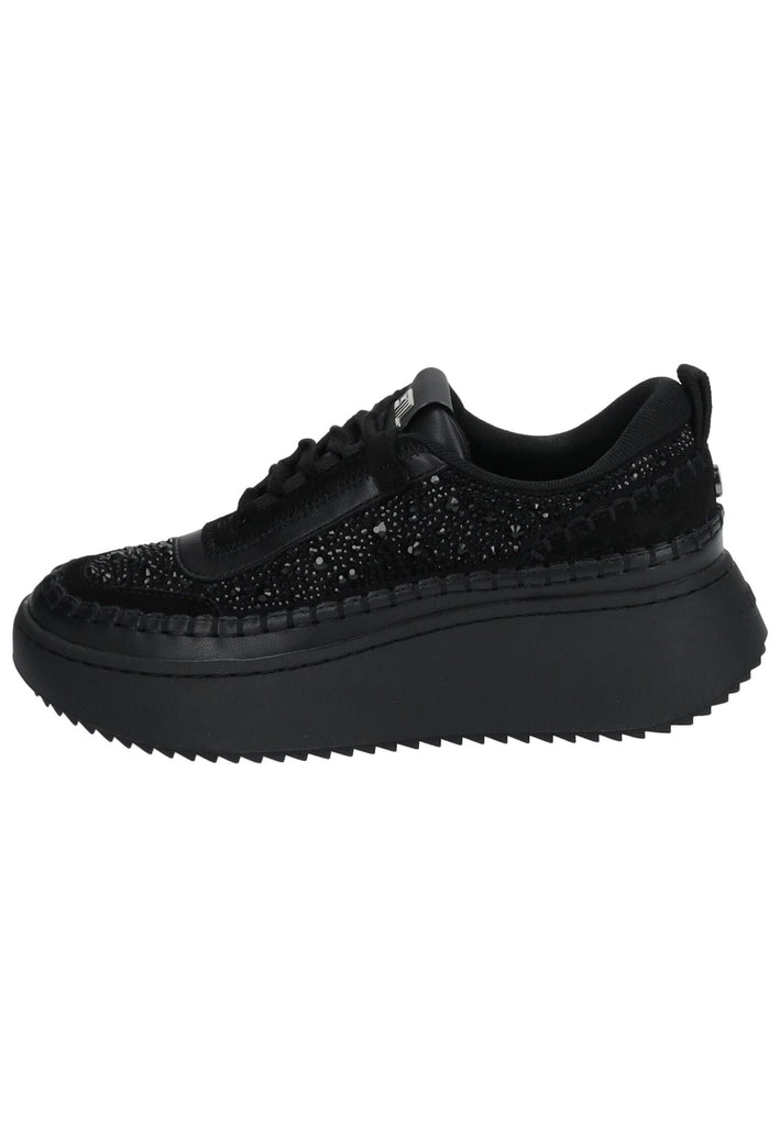 Sneaker Steve Madden Sneaker Lederimitat/Textil Schwarz/Schwarz