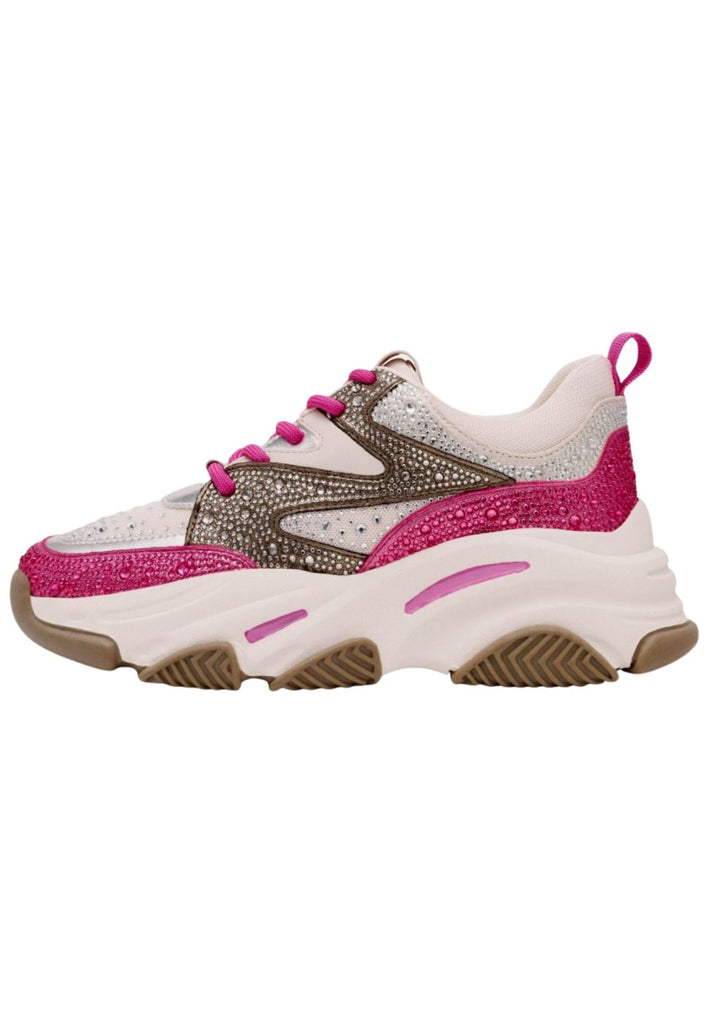 Sneaker Steve Madden Sneaker Textil Weiß/Pink