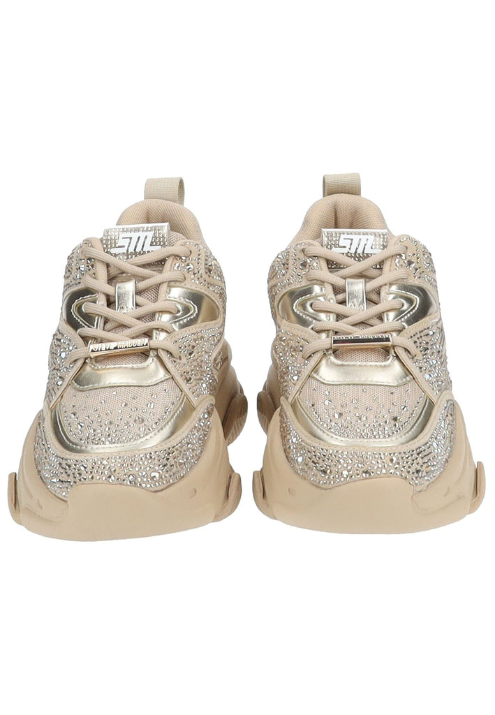 Steve Madden Sneaker Textil Beige/Rosa