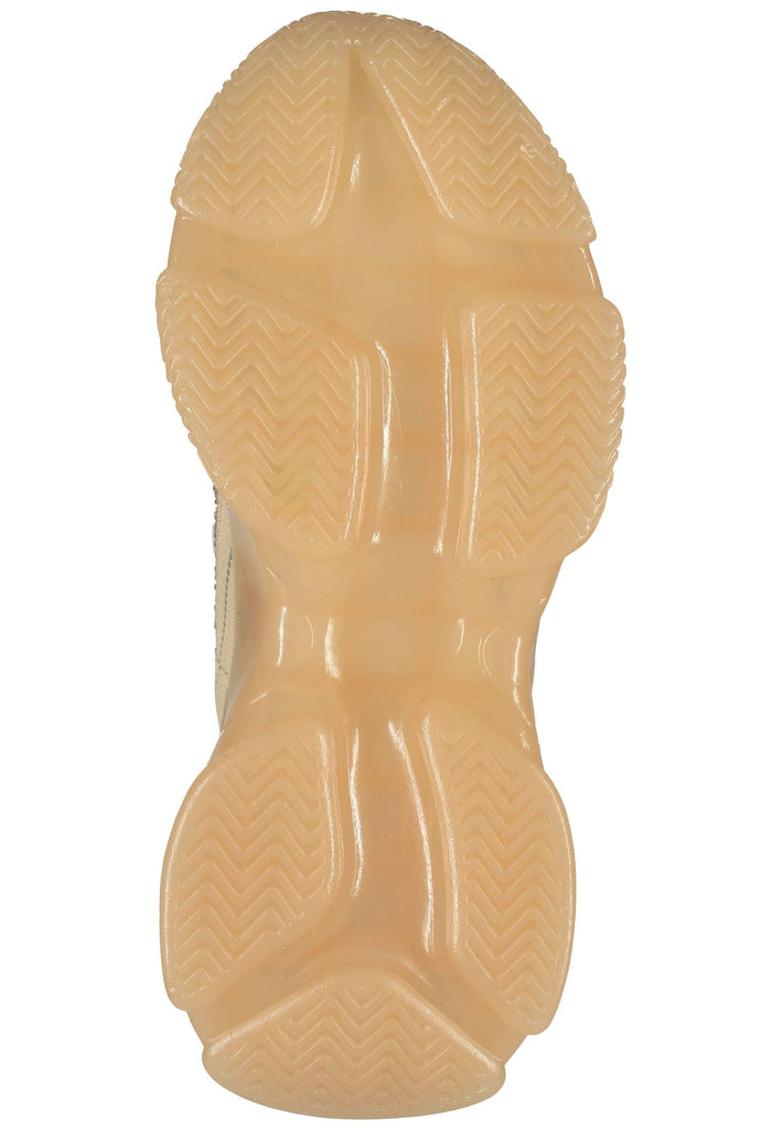 Steve Madden Sneaker Textil Beige/Rosa