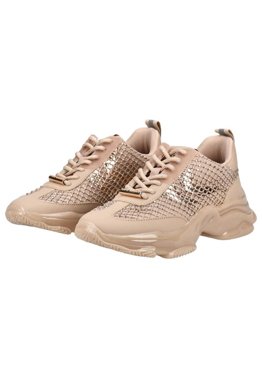 Steve Madden Sneaker Textil Beige/Rosa