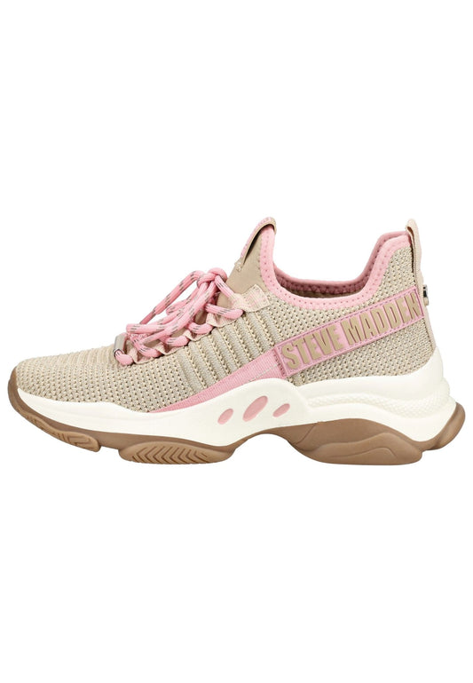 Steve Madden Sneaker Textil Beige/Rosa