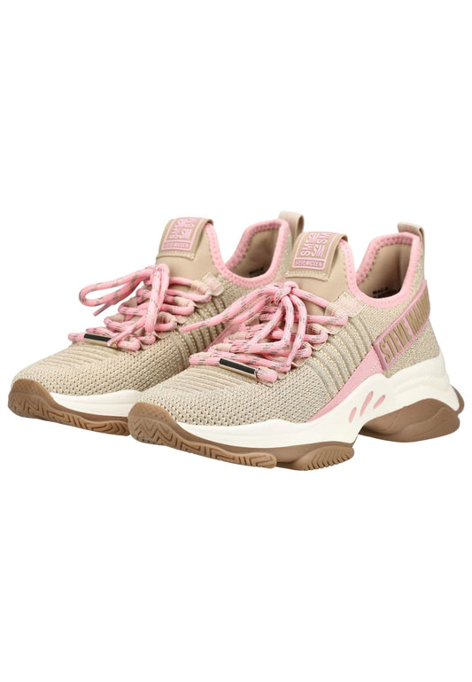 Steve Madden Sneaker Textil Beige/Rosa