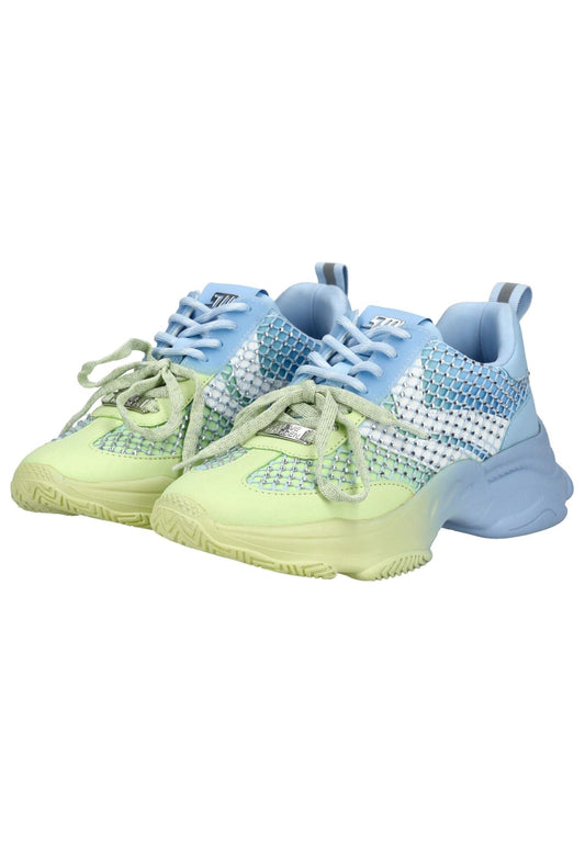 Steve Madden Sneaker Textil Blau/Lime