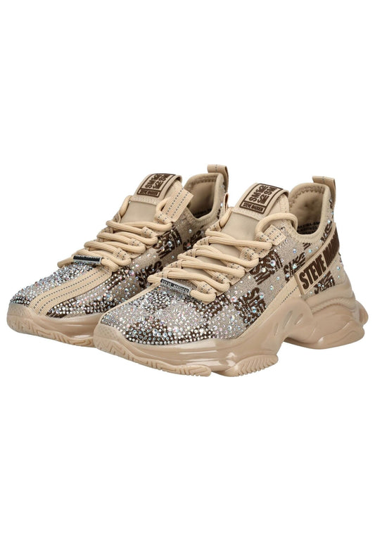 Steve Madden Sneaker Textil Braun/Rosa