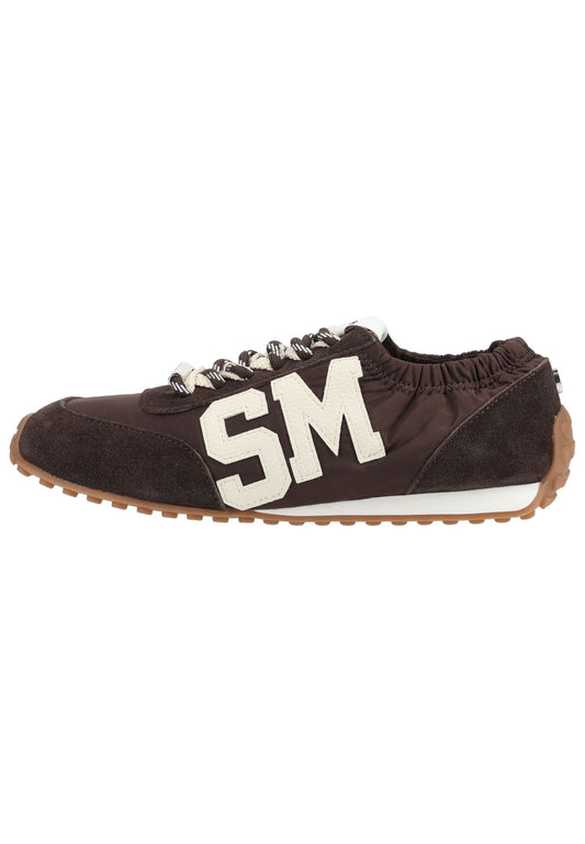 Steve Madden Sneaker Textil Braun/Weiß