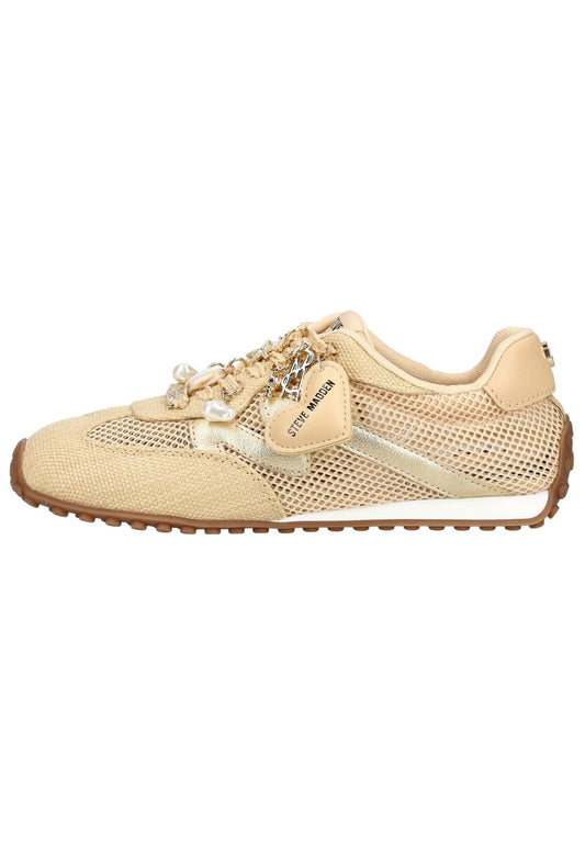 Steve Madden Sneaker Textil Natur