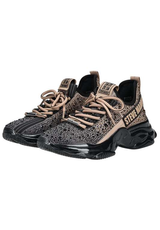 Steve Madden Sneaker Textil Schwarz/Bronze