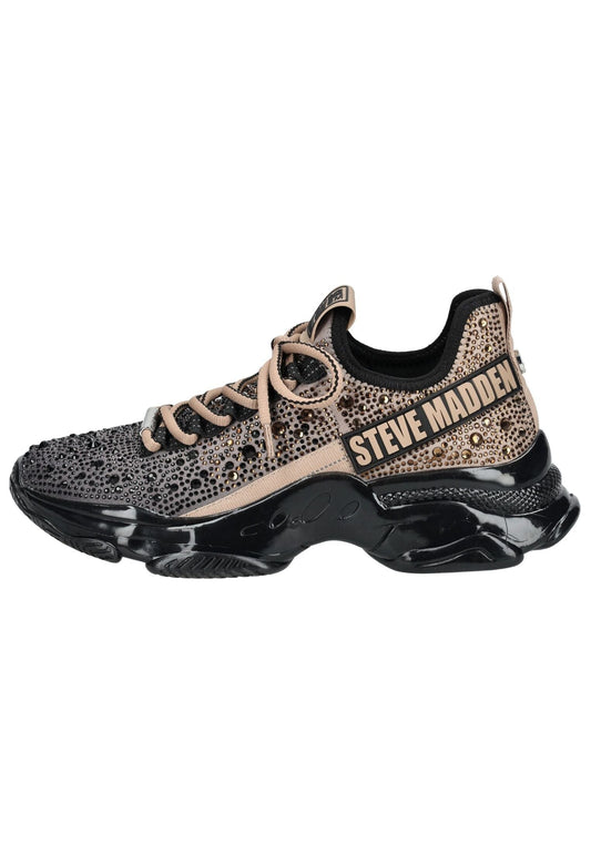 Steve Madden Sneaker Textil Schwarz/Bronze
