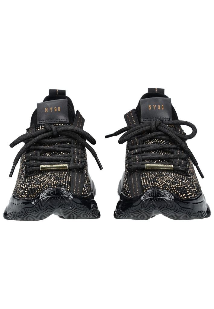 Steve Madden Sneaker Textil Schwarz/Gold