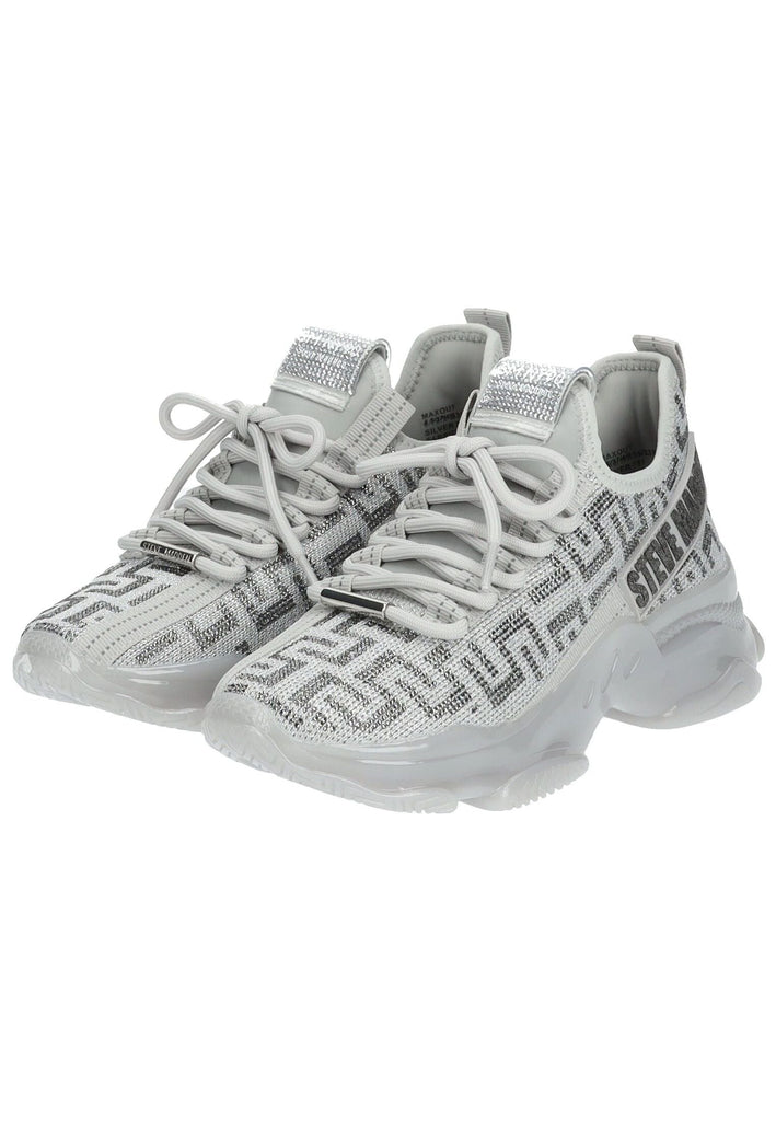 Steve Madden Sneaker Textil Silber