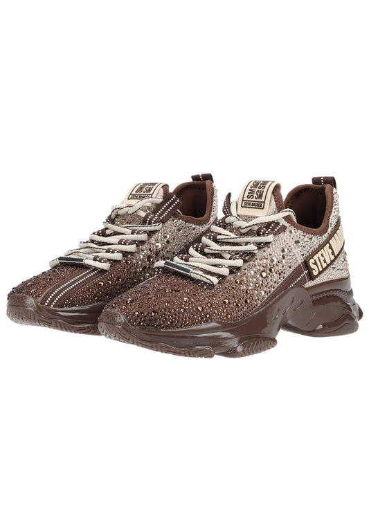 Steve Madden Sneaker Textil Taupe/Braun