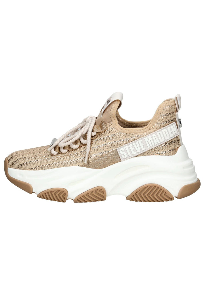 Steve Madden Sneaker Textil Weiß/Beige