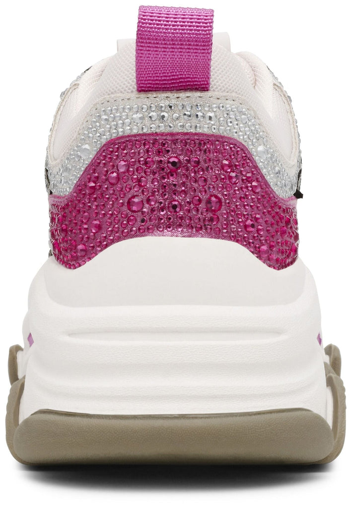 Steve Madden Sneaker Textil Weiß/Pink