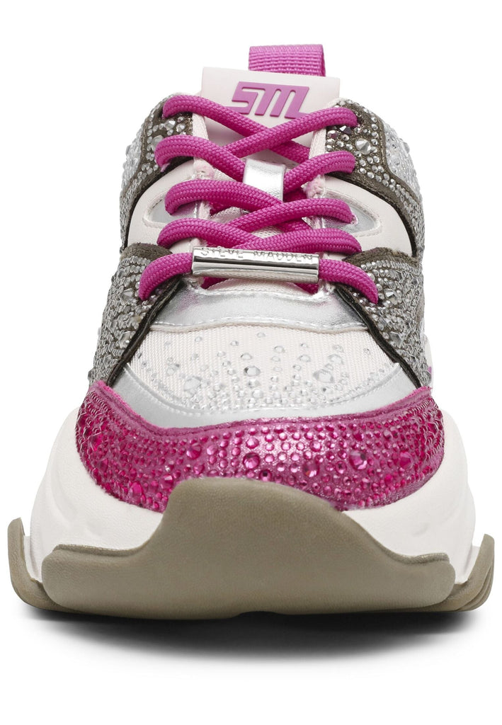 Steve Madden Sneaker Textil Weiß/Pink
