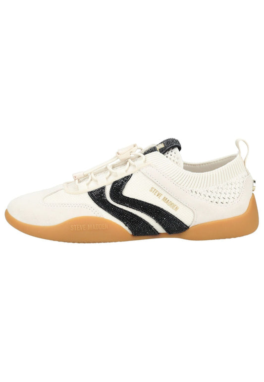 Steve Madden Sneaker Textil Weiß/Schwarz