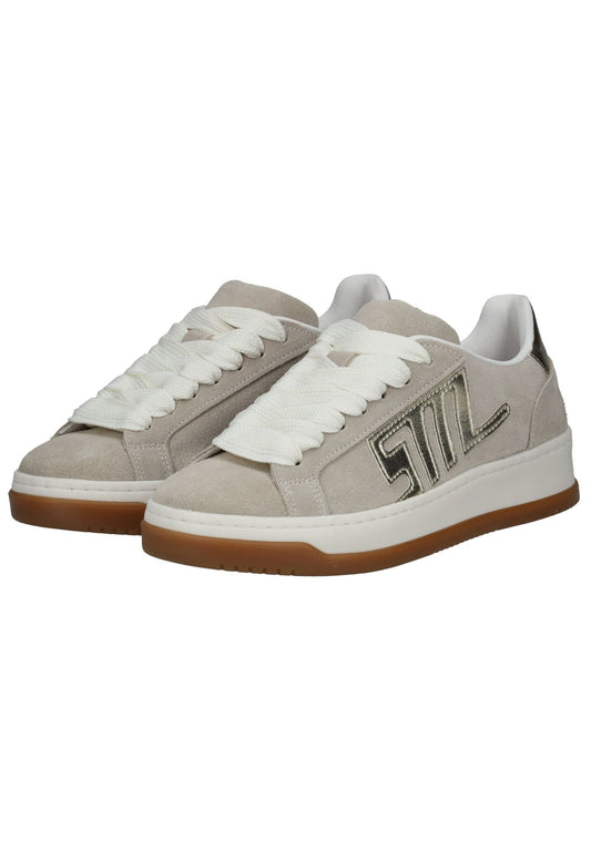 Steve Madden Sneaker Veloursleder Beige/Gold