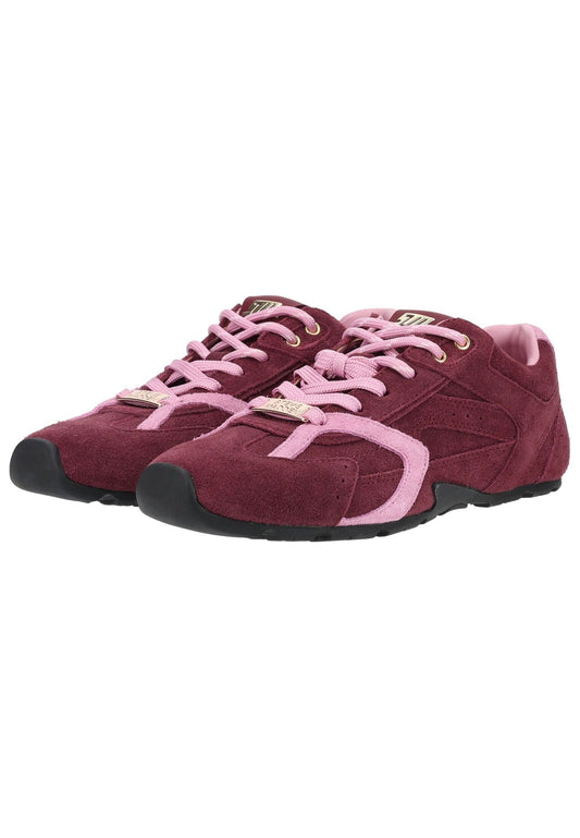Steve Madden Sneaker Veloursleder Dunkelrot