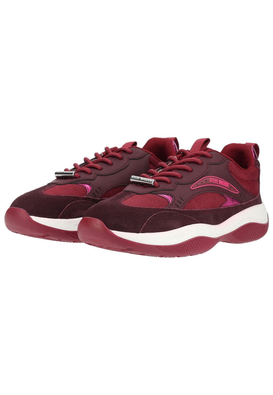 Steve Madden Sneaker Veloursleder/Textil Cherry
