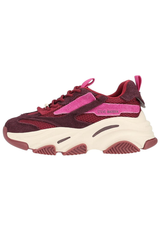 Steve Madden Sneaker Veloursleder/Textil Cherry
