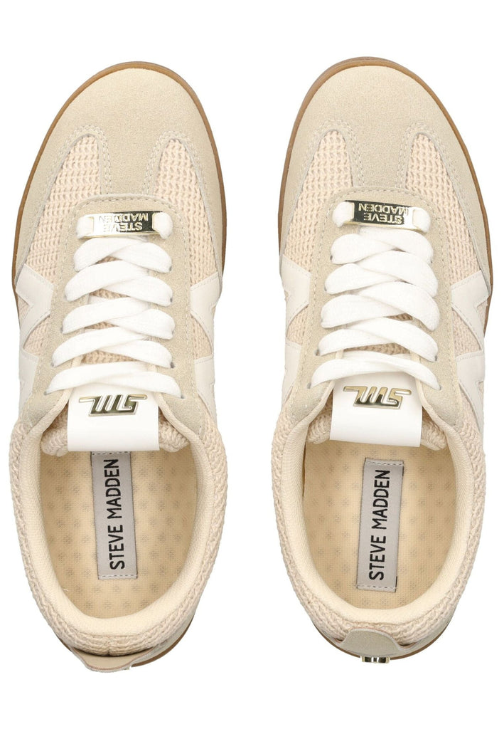 Steve Madden Sneaker Veloursleder/Textil Natur
