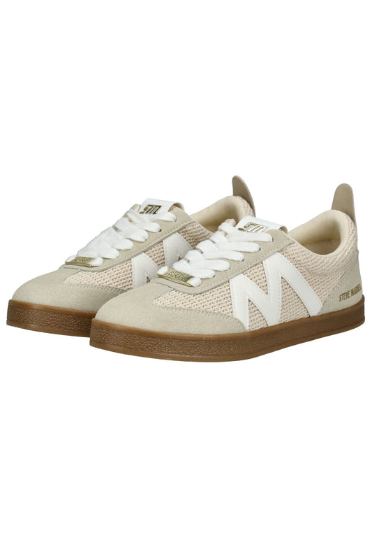 Steve Madden Sneaker Veloursleder/Textil Natur
