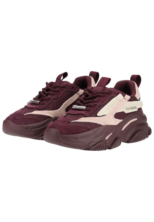 Steve Madden Sneaker Veloursleder/Textil Rot/Pink