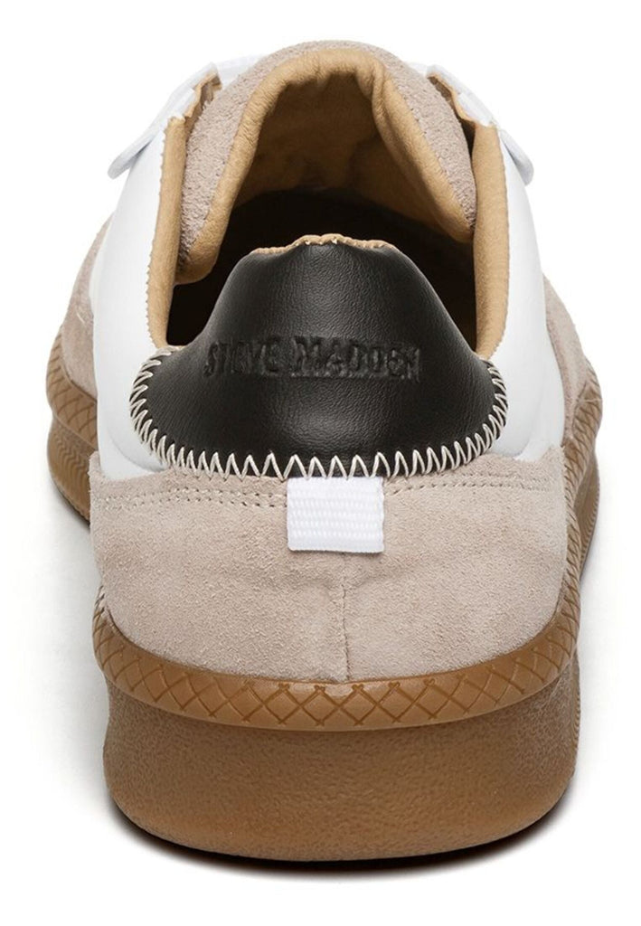 Steve Madden Sneaker Veloursleder Weiß/Schwarz