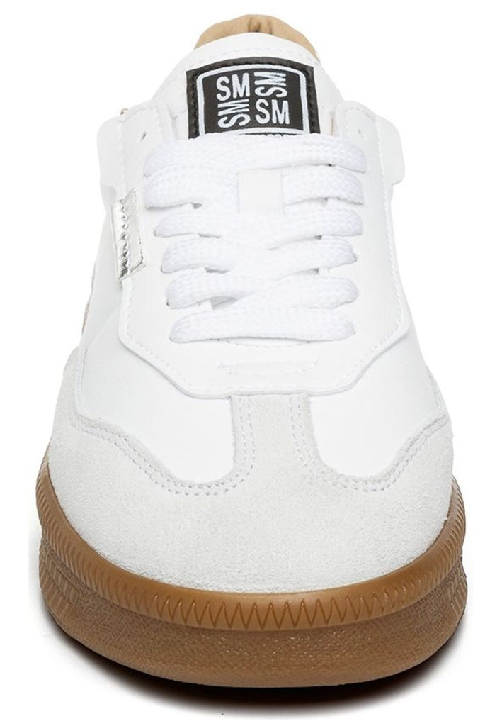 Steve Madden Sneaker Veloursleder Weiß/Silber