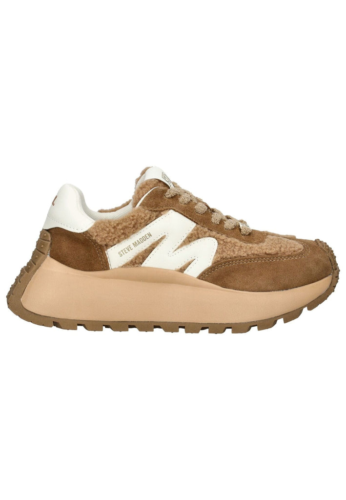Steve Madden Sneaker Veolurs/Textil/Synthetik Chestnut