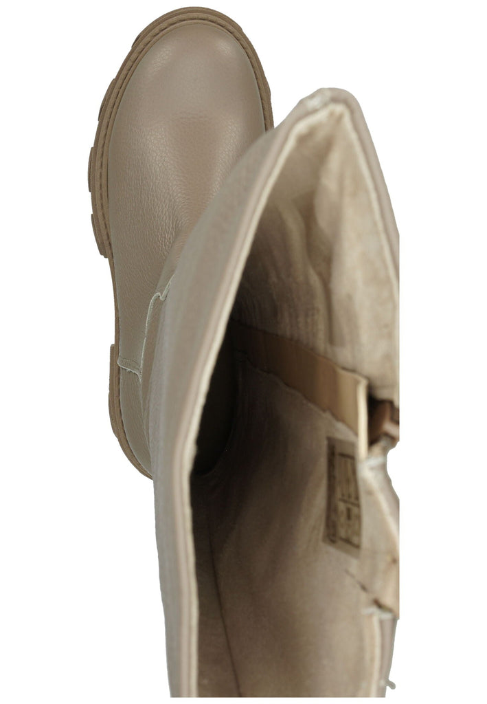 Steve Madden Stiefel Leder Grau