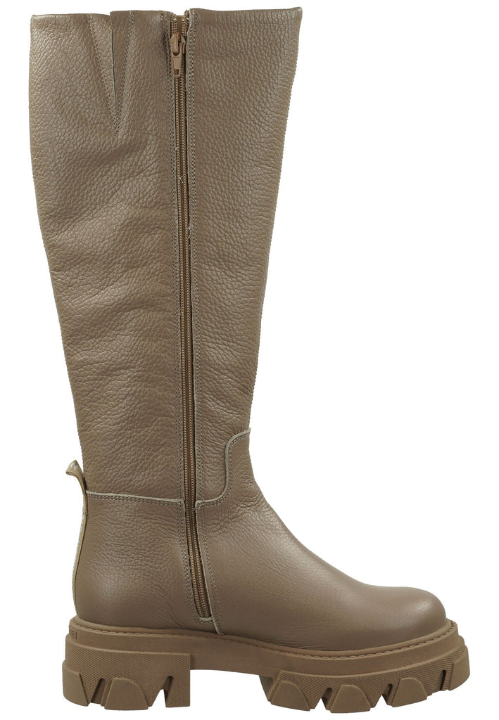 Steve Madden Stiefel Leder Grau