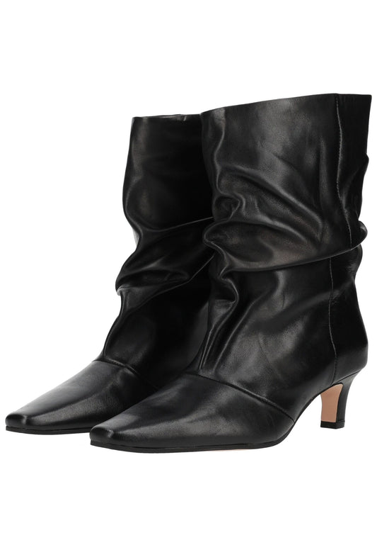 Steve Madden Stiefel Leder Schwarz