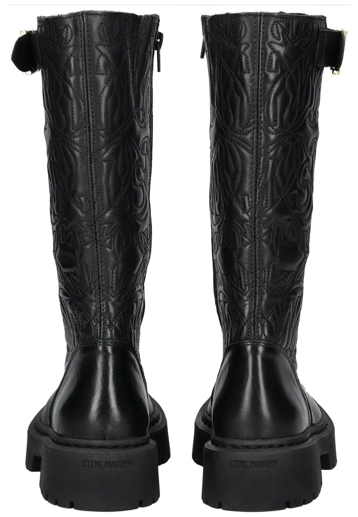 Steve Madden Stiefel Leder Schwarz Warmfutter
