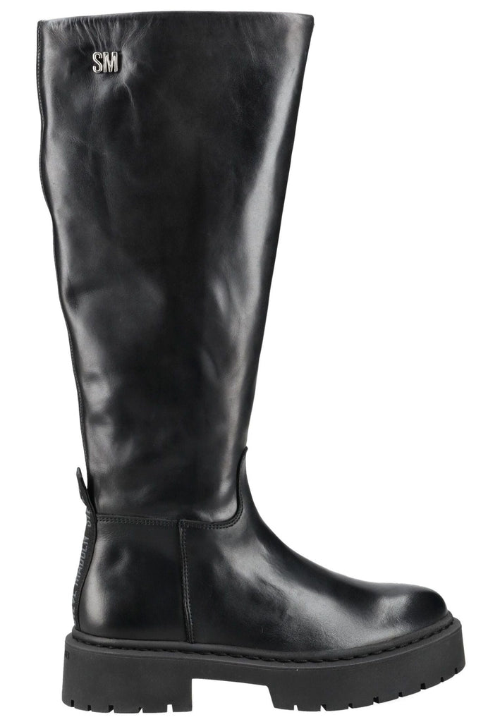 Steve Madden Stiefel Leder Schwarz Warmfutter