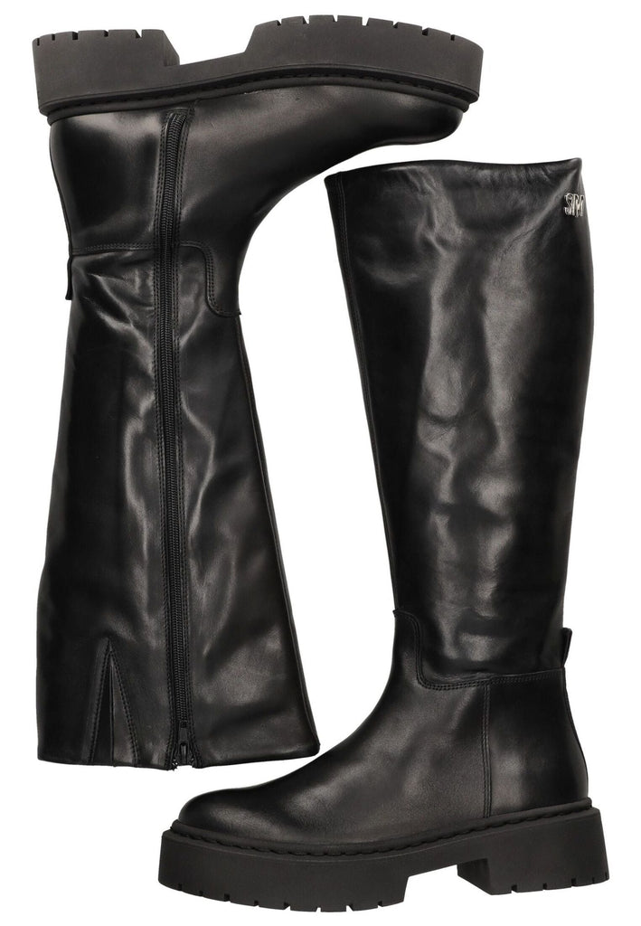 Steve Madden Stiefel Leder Schwarz Warmfutter
