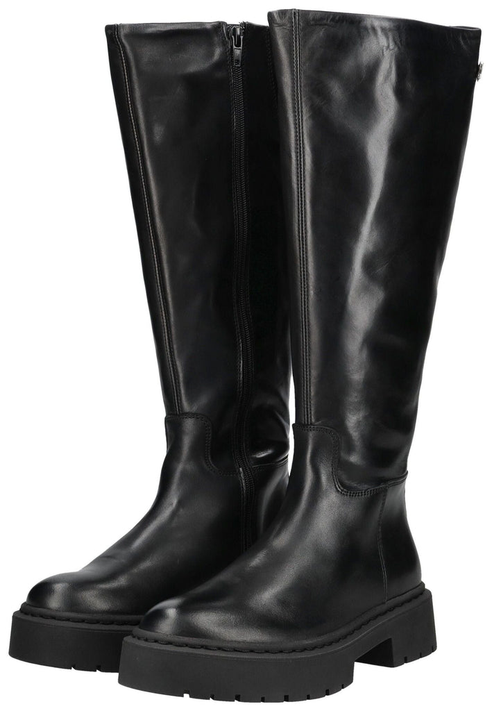 Steve Madden Stiefel Leder Schwarz Warmfutter