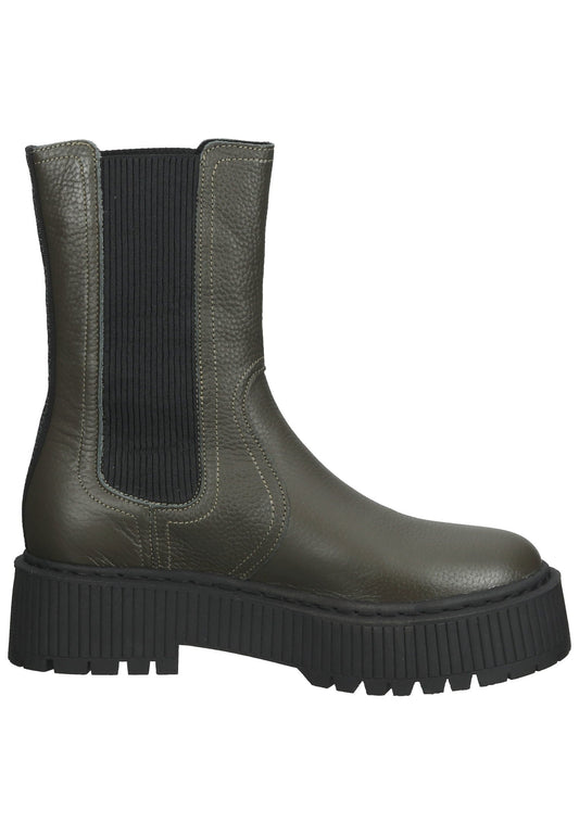 Steve Madden Stiefel Leder/Textil Khaki