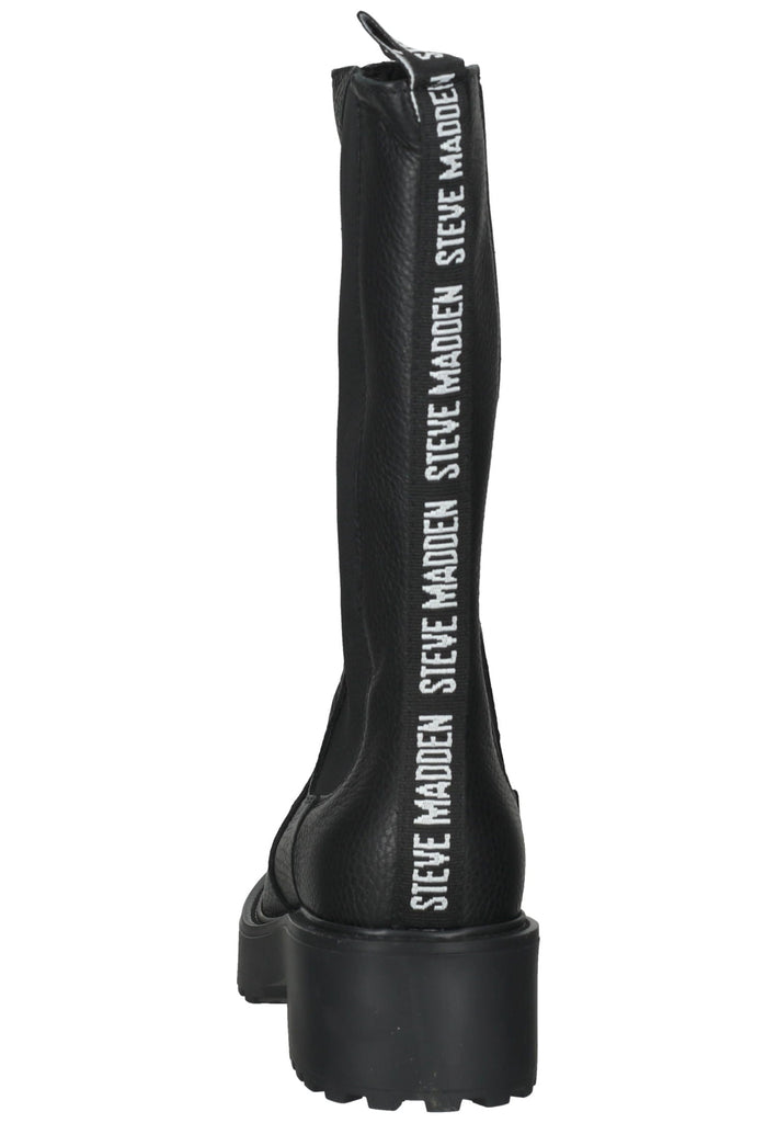Steve Madden Stiefel Leder/Textil Schwarz