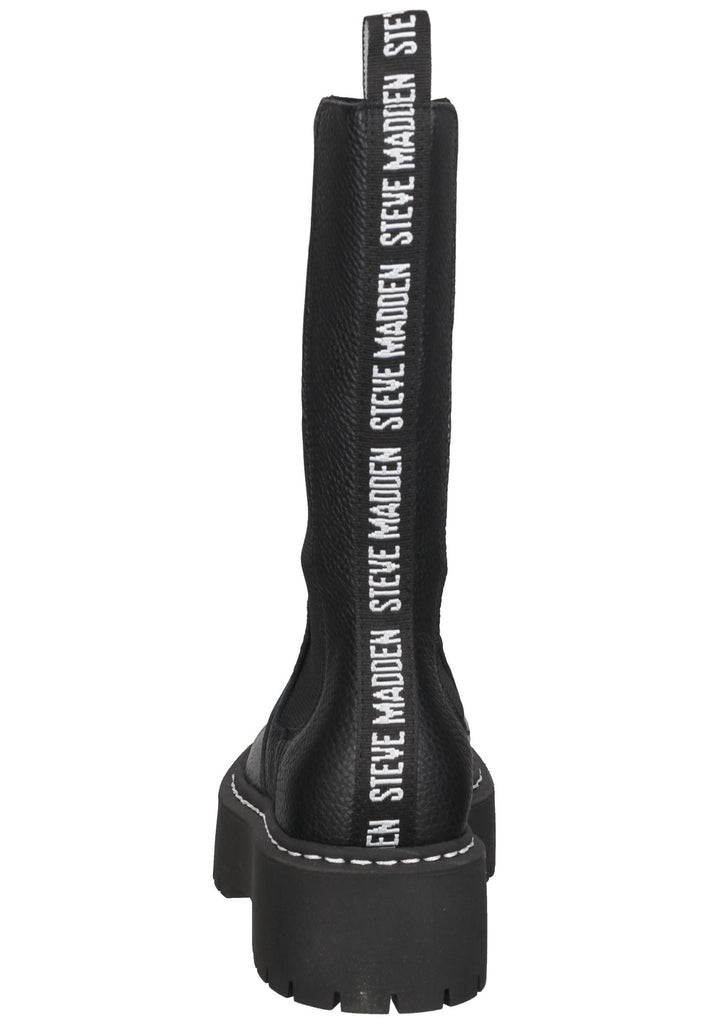 Steve Madden Stiefel Leder/Textil Schwarz