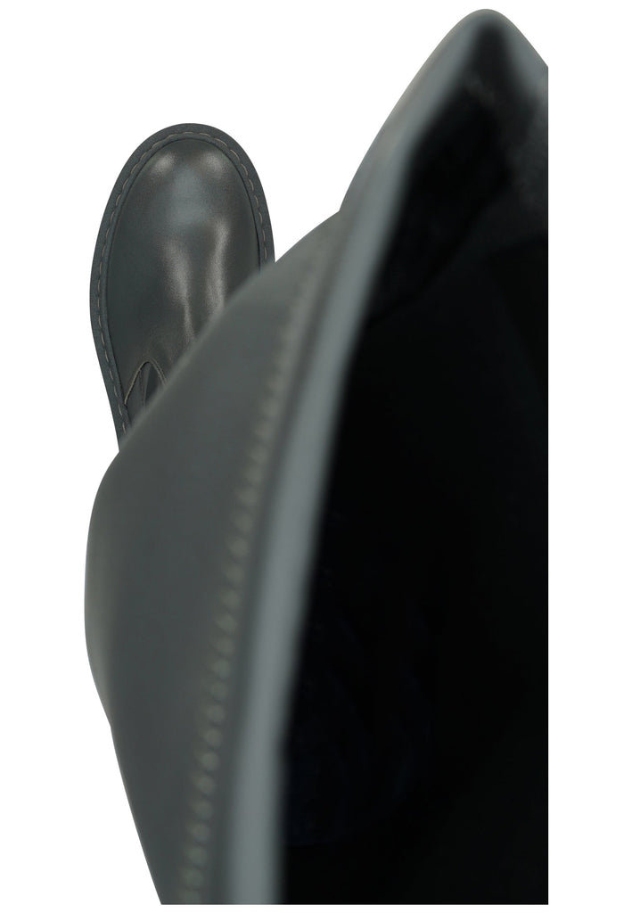 Steve Madden Stiefel Lederimitat Grau