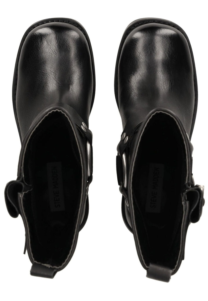 Steve Madden Stiefel Lederimitat Schwarz