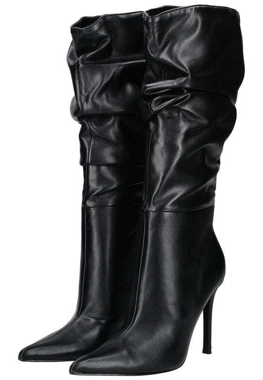 Steve Madden Stiefel Lederimitat Schwarz
